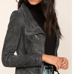 Suede Lulus moto jacket